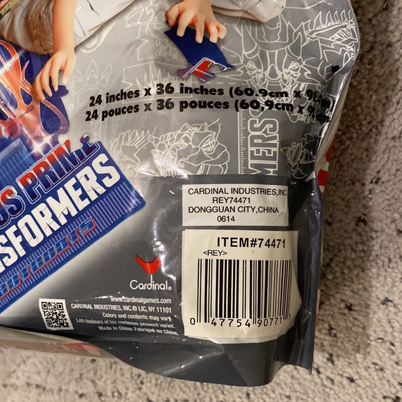 Transformers Floor Puzzle in Bag - Picture 4 of 6